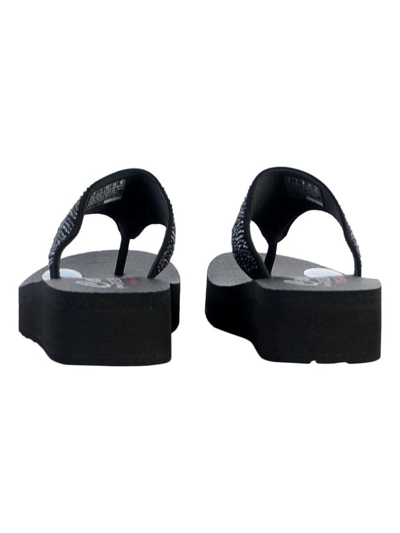 Sandales à Enfiler Skechers Stone Candy   Noir