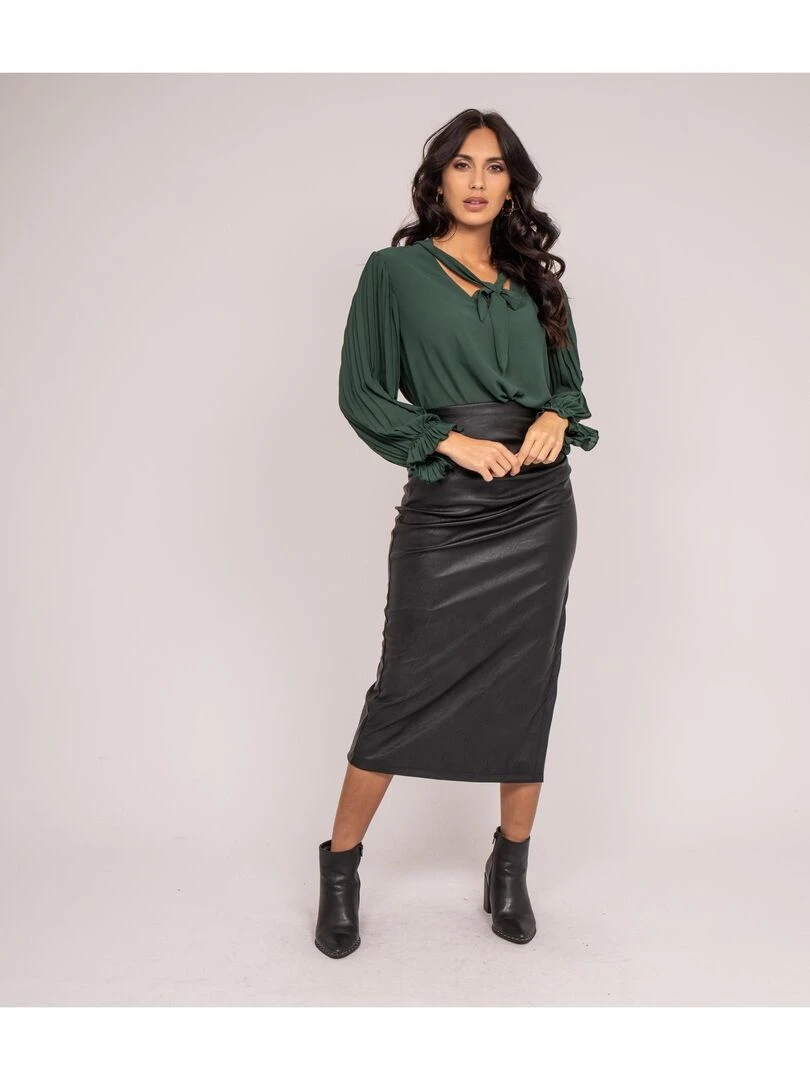 Blouse fluide FUGGIA   Vert