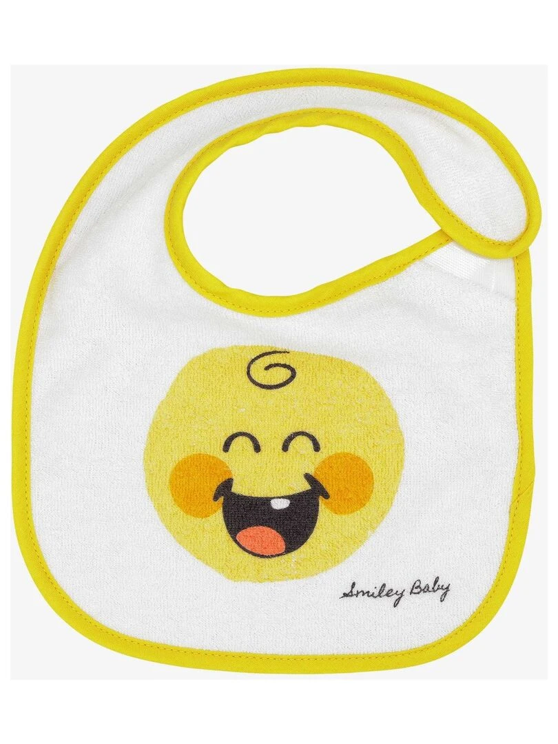 Lot de 2 bavoirs bébé Trois Kilos Sept Orange