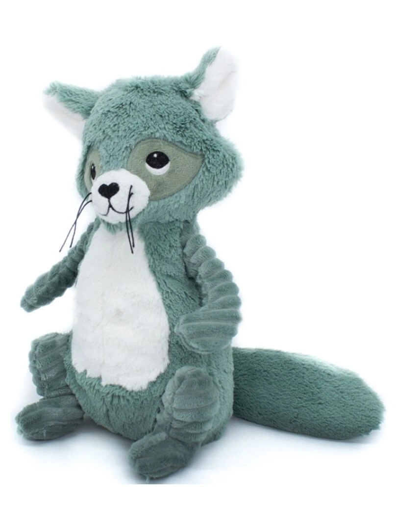 Peluche Les Ptipotos Netoitou le raton laveur vert (26 cm)   Vert