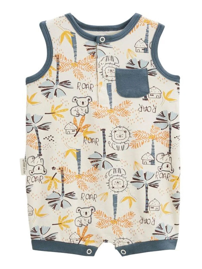 Barboteuse bébé Tapioca Gris Gris