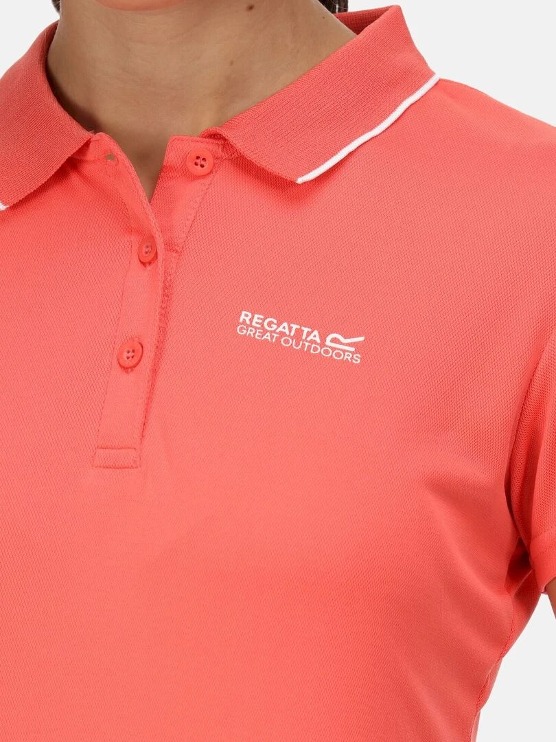 Regatta   Polo manches courtes MAVERICK   Mauve lilas