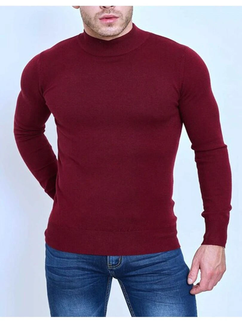 Pull manches longues Kebello Bordeaux