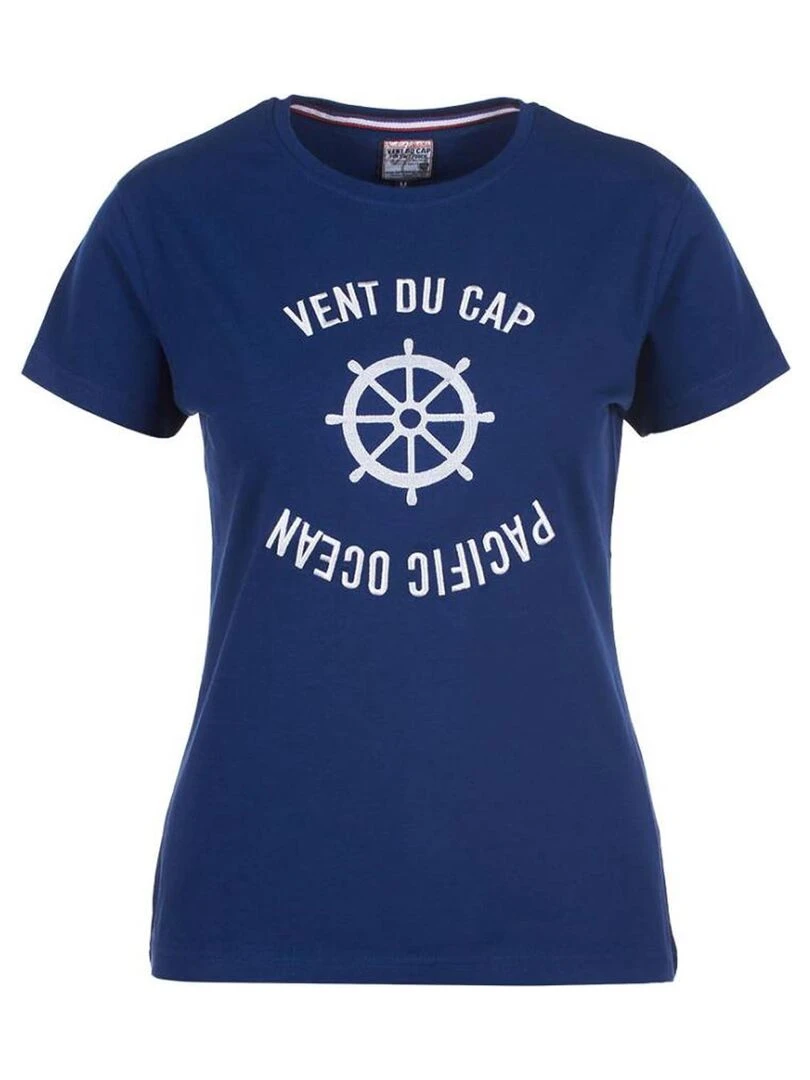 T shirt manches courtes femme ACHERYL   Bleu marine