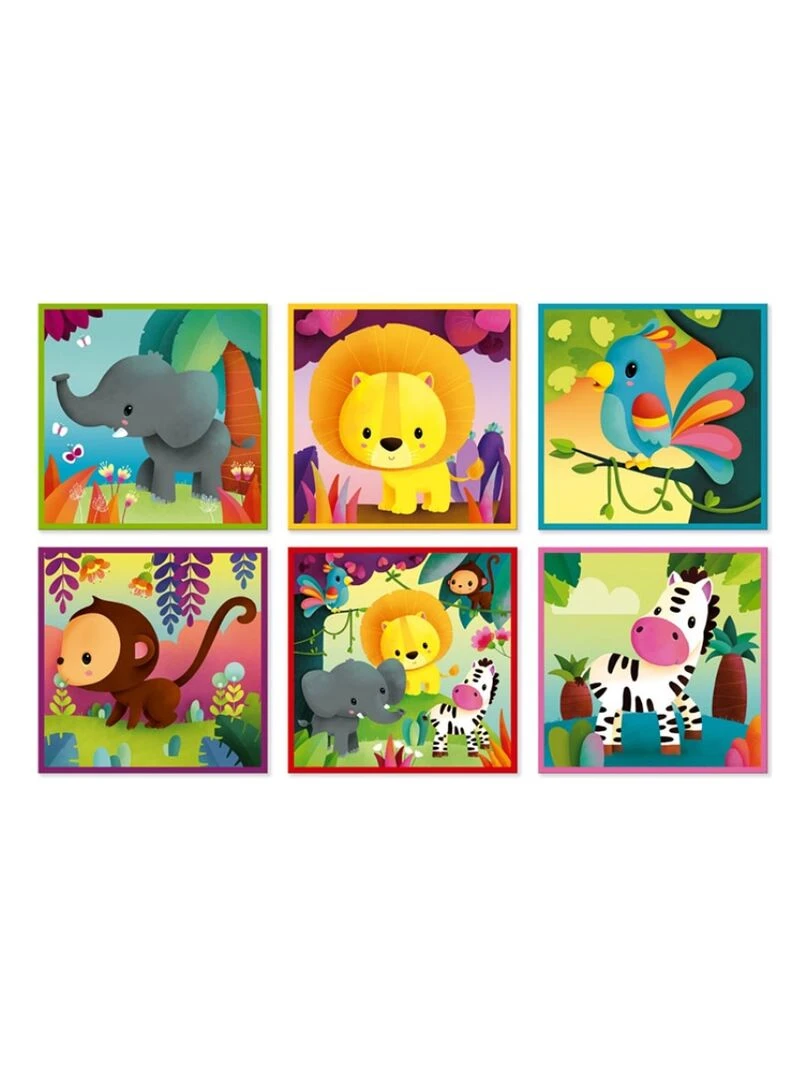 Puzzle cube Kubkid Jungle (9 cubes) N/A