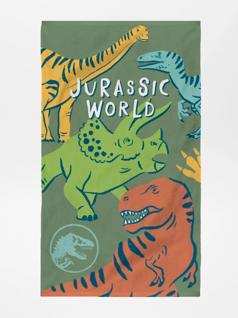 Drap de plage 'Jurassic World' Vert