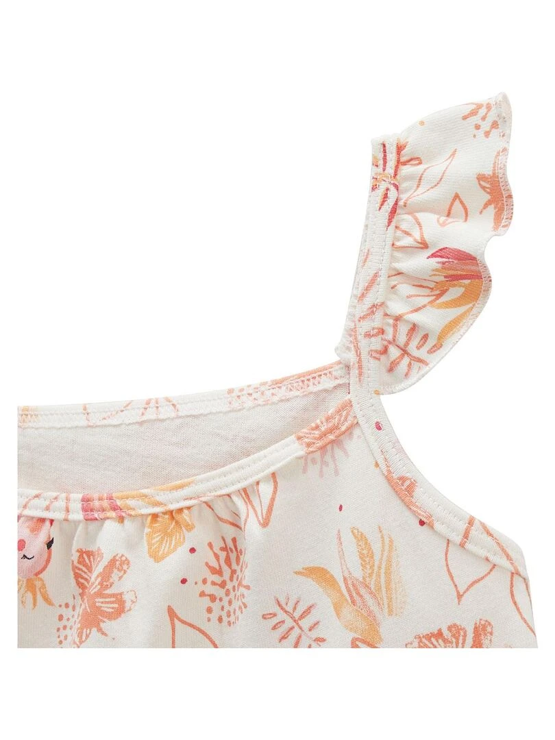 Pyjama enfant manches courtes Sumba   Rose