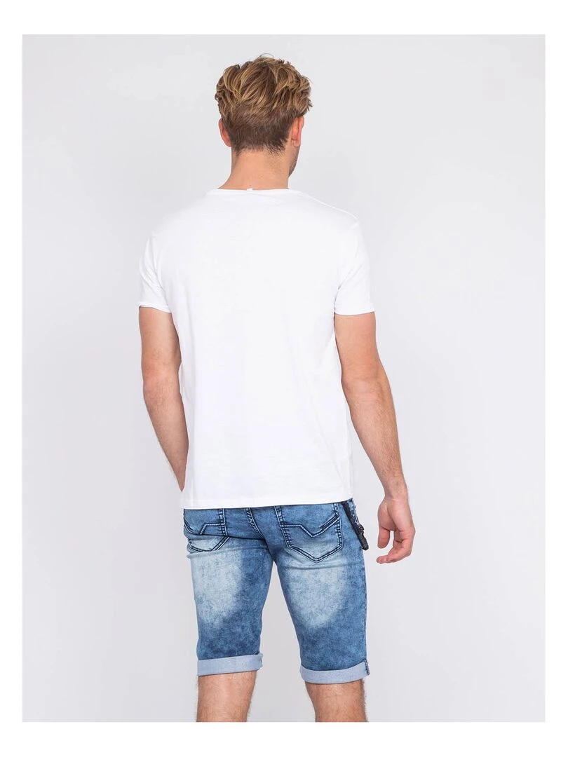 T shirt coton organique NAMPTY Blanc