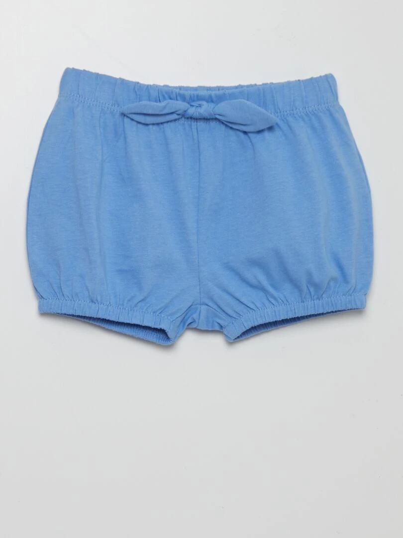 Lot de 2 shorts en jersey Bleu