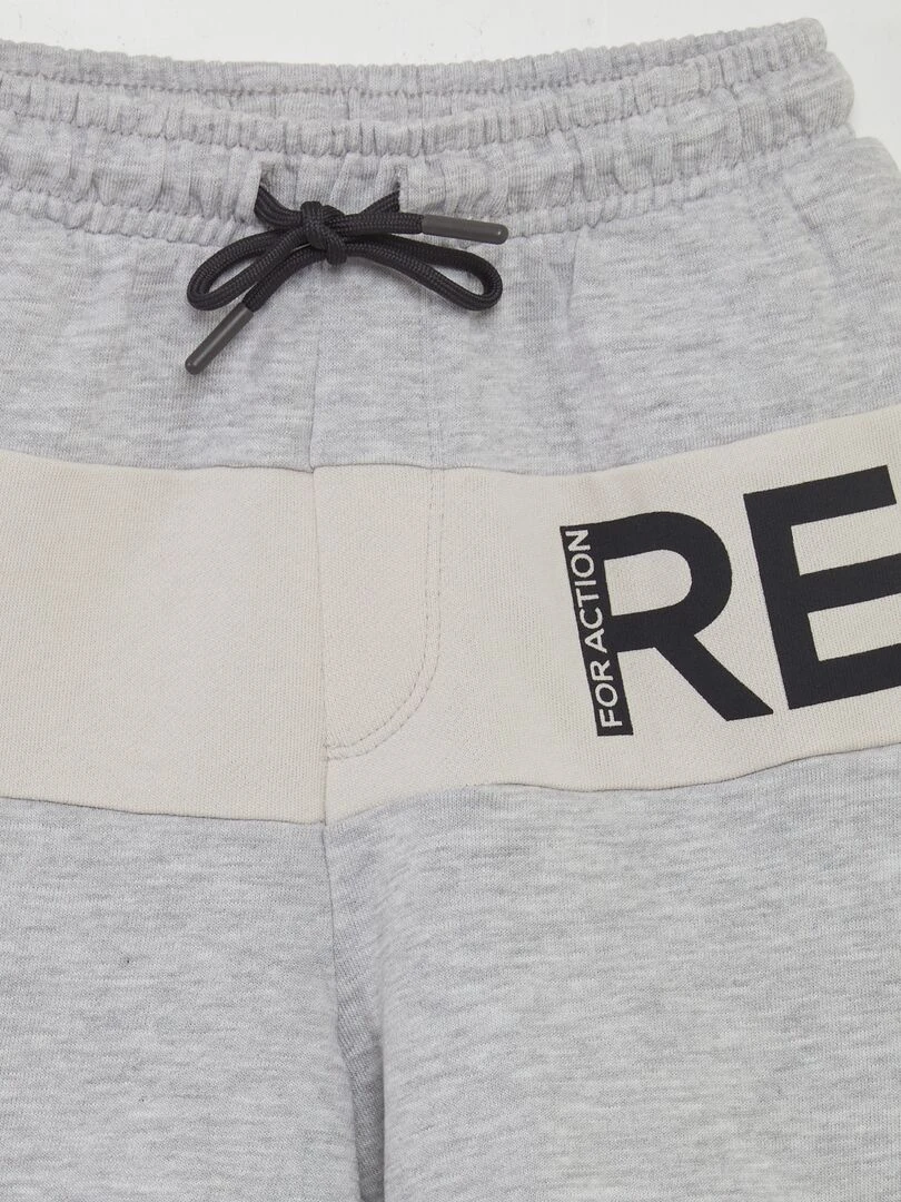 Ensemble débardeur short   2 pièces   Gris