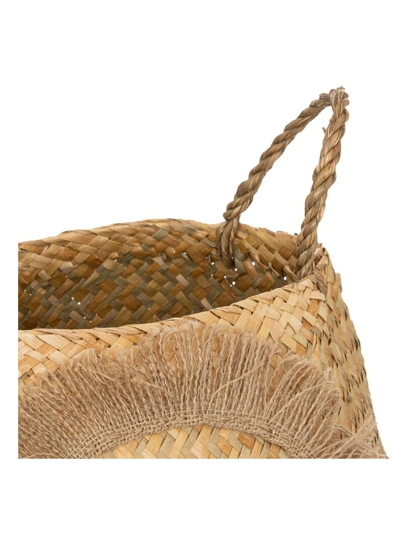 Panier pliant roseau Lion D35 Beige