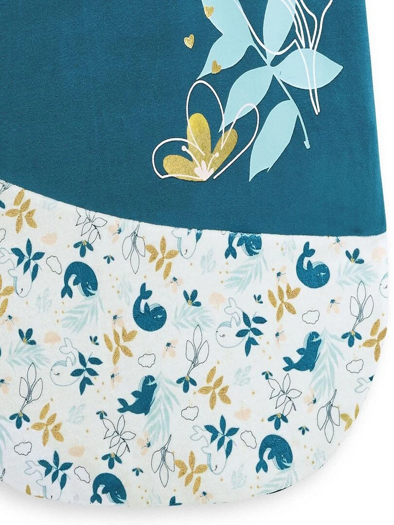 Gigoteuse TOG 2 en velours Moana   Bleu