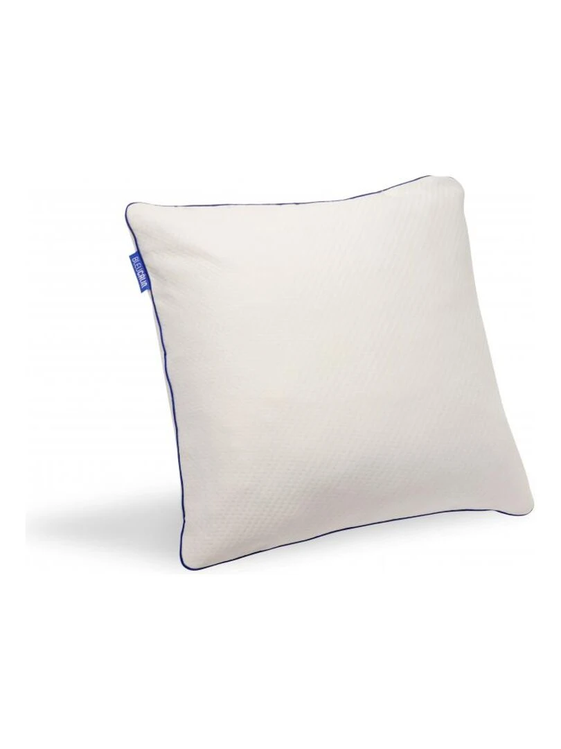 Bleu Câlin Oreiller mémoire de forme mixte premium Blanc