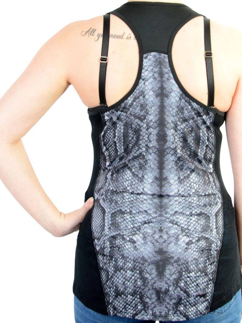 Tee Shirt Desigual Fun Tank Negro Noir