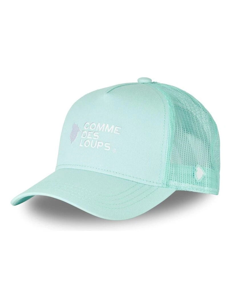 Casquette avec filet uni Class Comme Des Loups Bleu turquoise