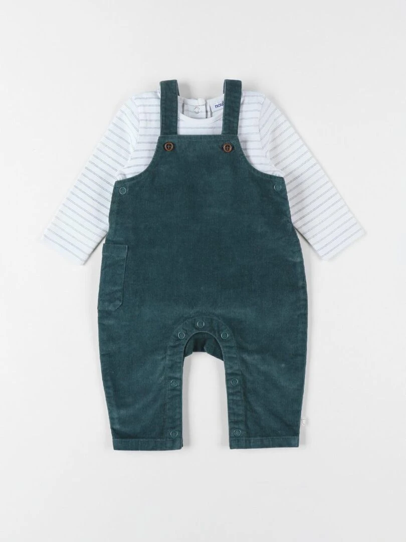 Set de 2 pièces en coton  forêt   Noukie's   Vert