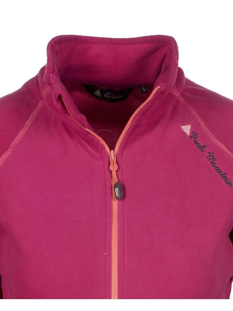 Sweat polaire fille GAFONE   PEAK MOUNTAIN   Rose fushia