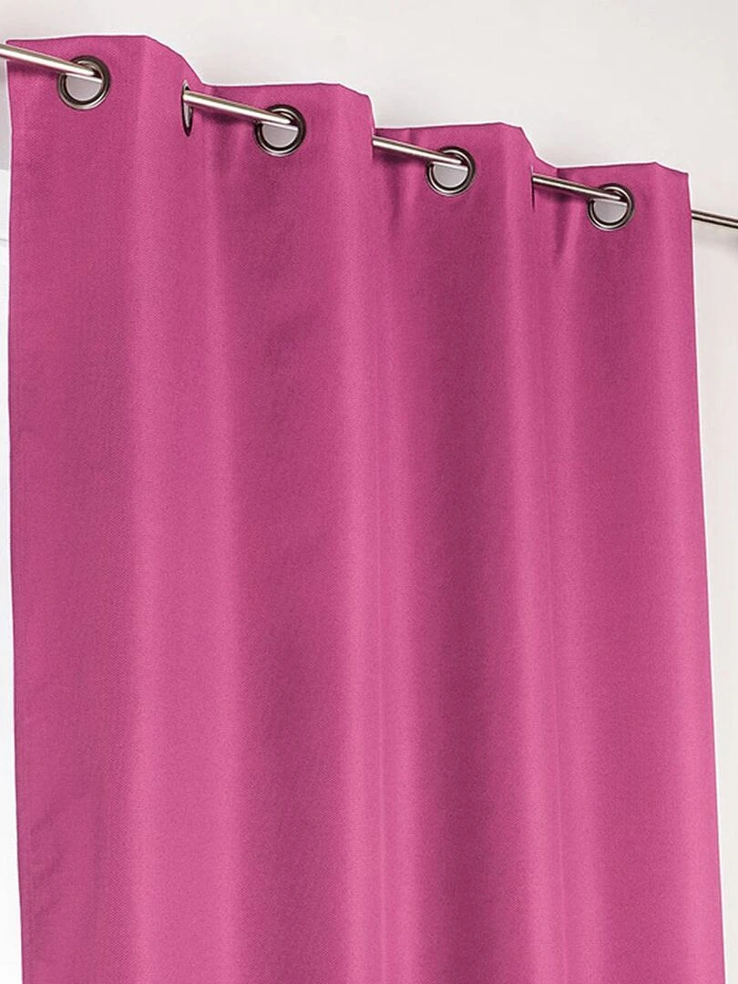 Rideau d'ameublement 100% occultant Rose clair