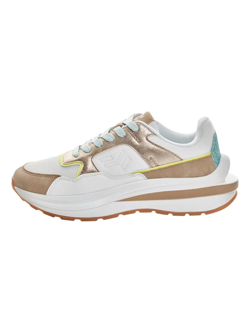 Basket à Lacets Kaporal Clipper Beige