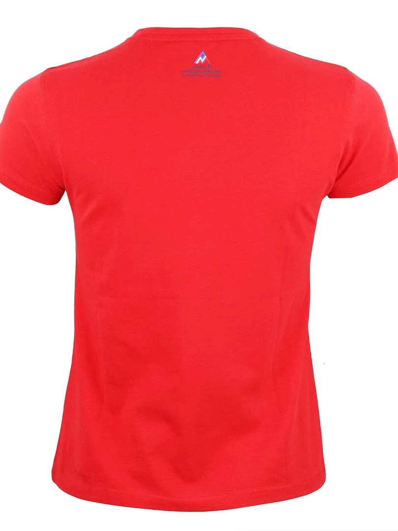 T shirt manches courtes femme ACODA Rouge