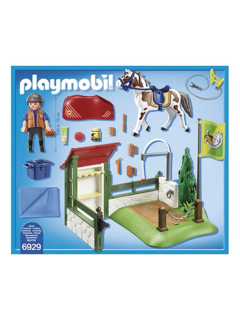 6929 Box De Lavage Pour Chevaux  'playmobil' Country   N/A