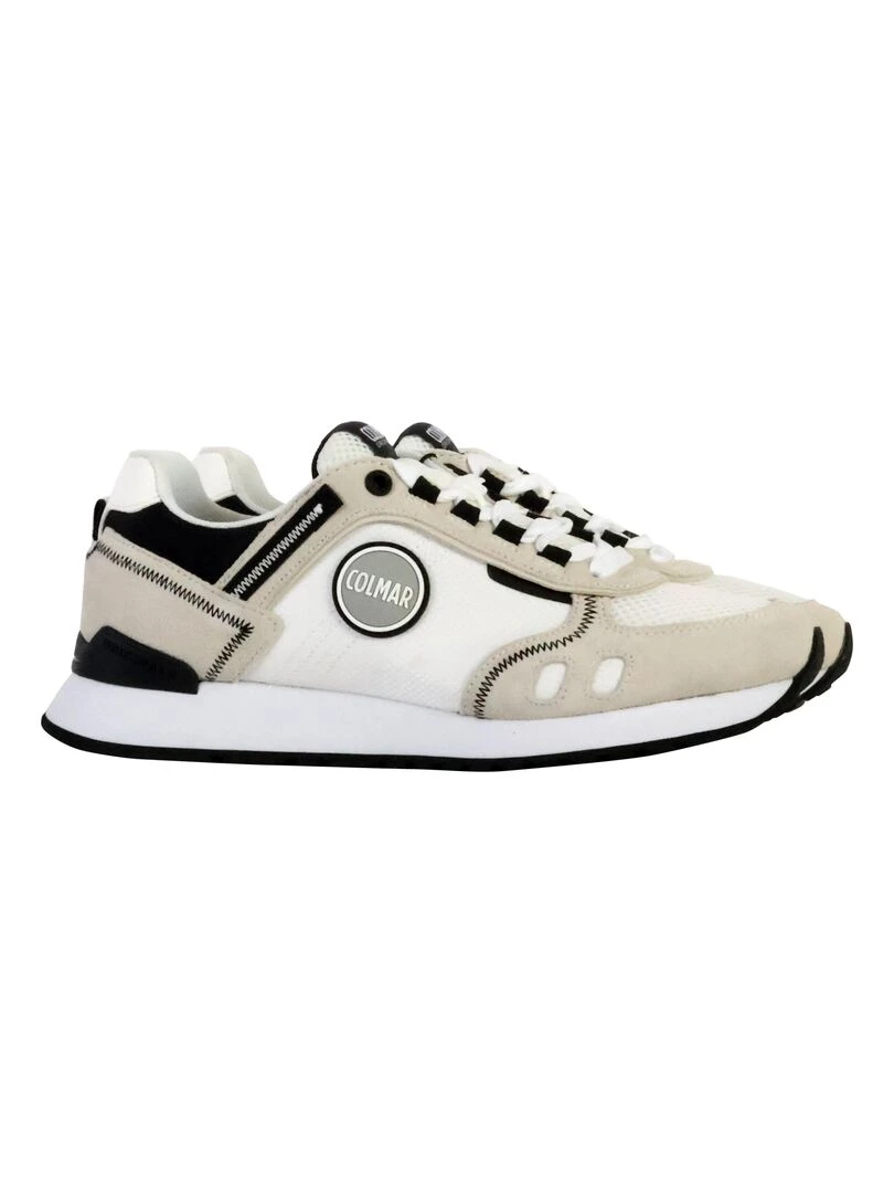 Basket à lacet Colmar Travis Sport Bold   Travis Sport Bold   Blanc