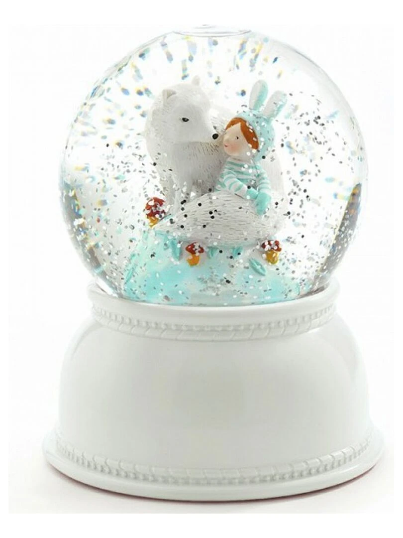 Veilleuse Boule A Neige Lila Et Pupi Multicolore