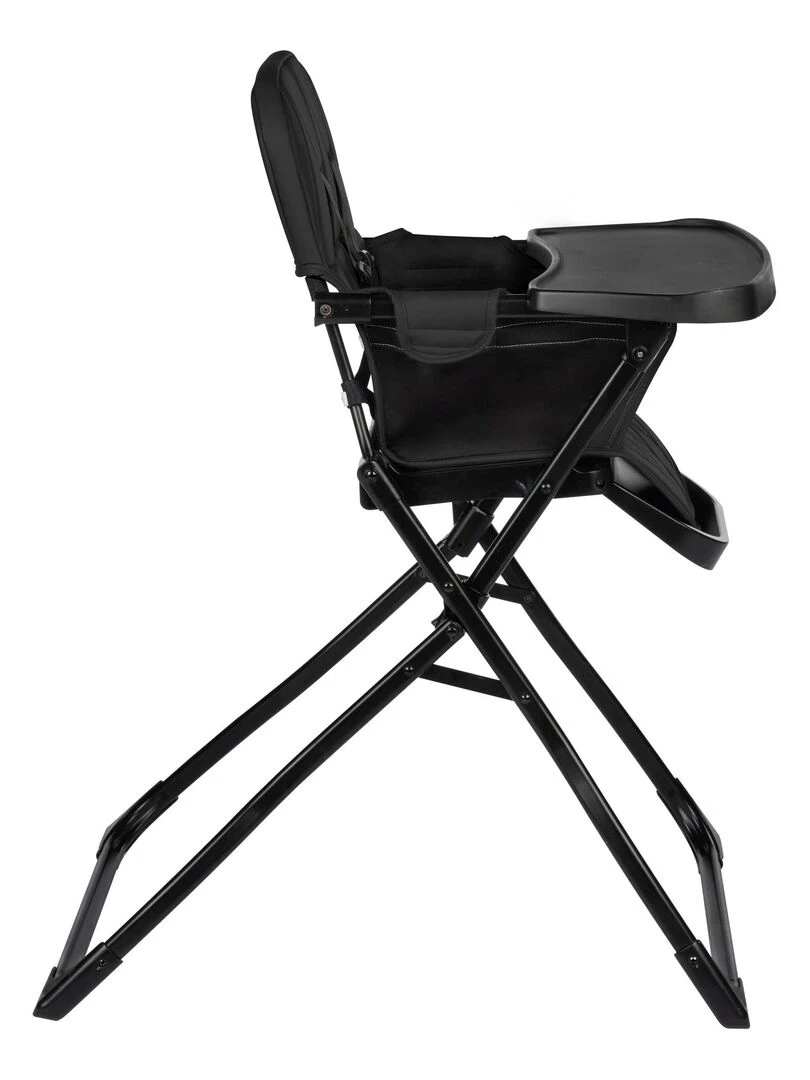 BEBECONFORT Chaise haute bébé LILY  compacte et lègère  de 6 mois à 3 ans (15 kg)  Tinted Graphite   Gris foncé