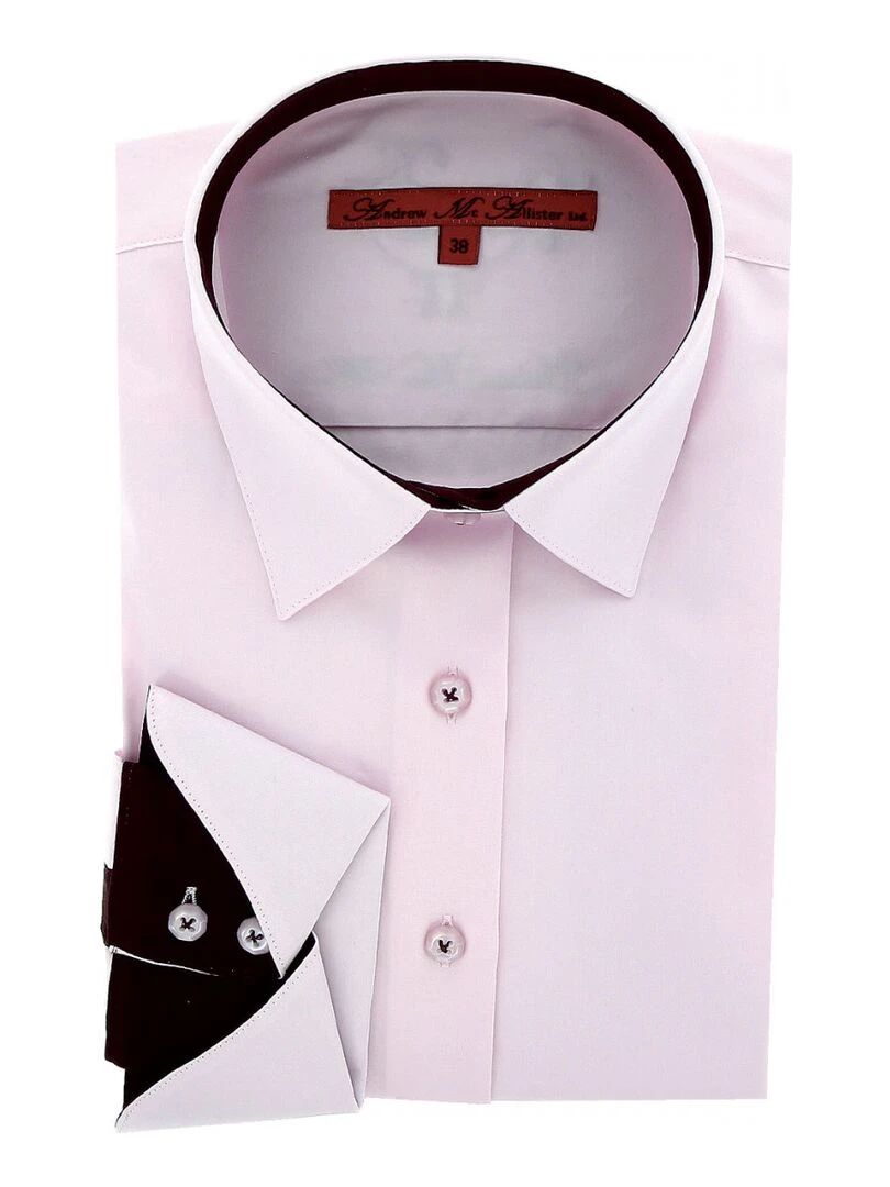 Chemise brodée LOVE Rose