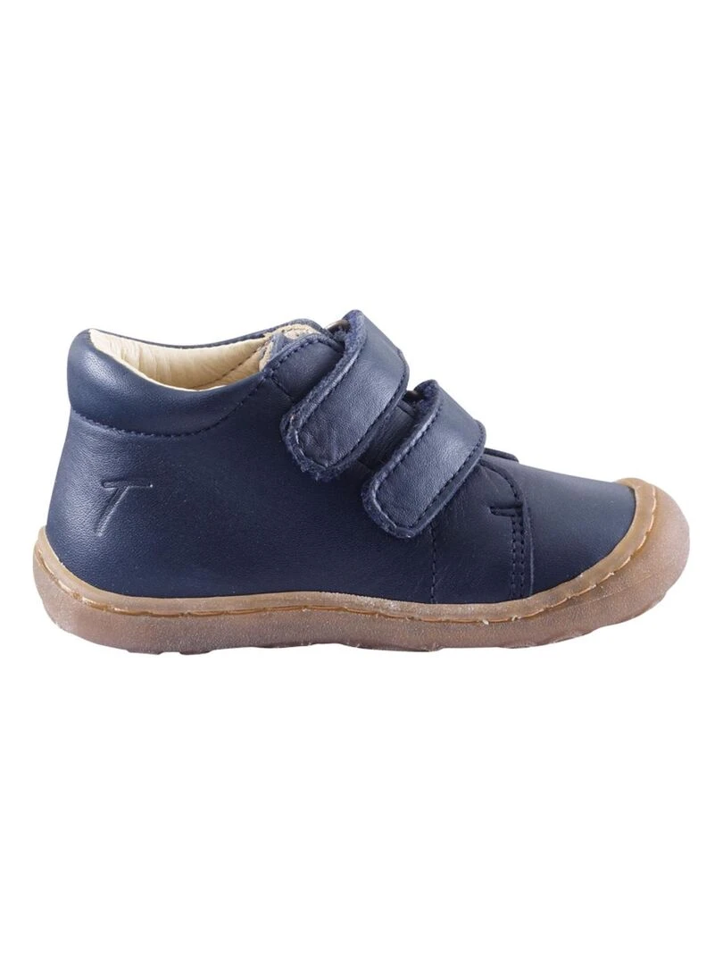 Chaussures premiers pas cuir Pumpy Bleu Bleu