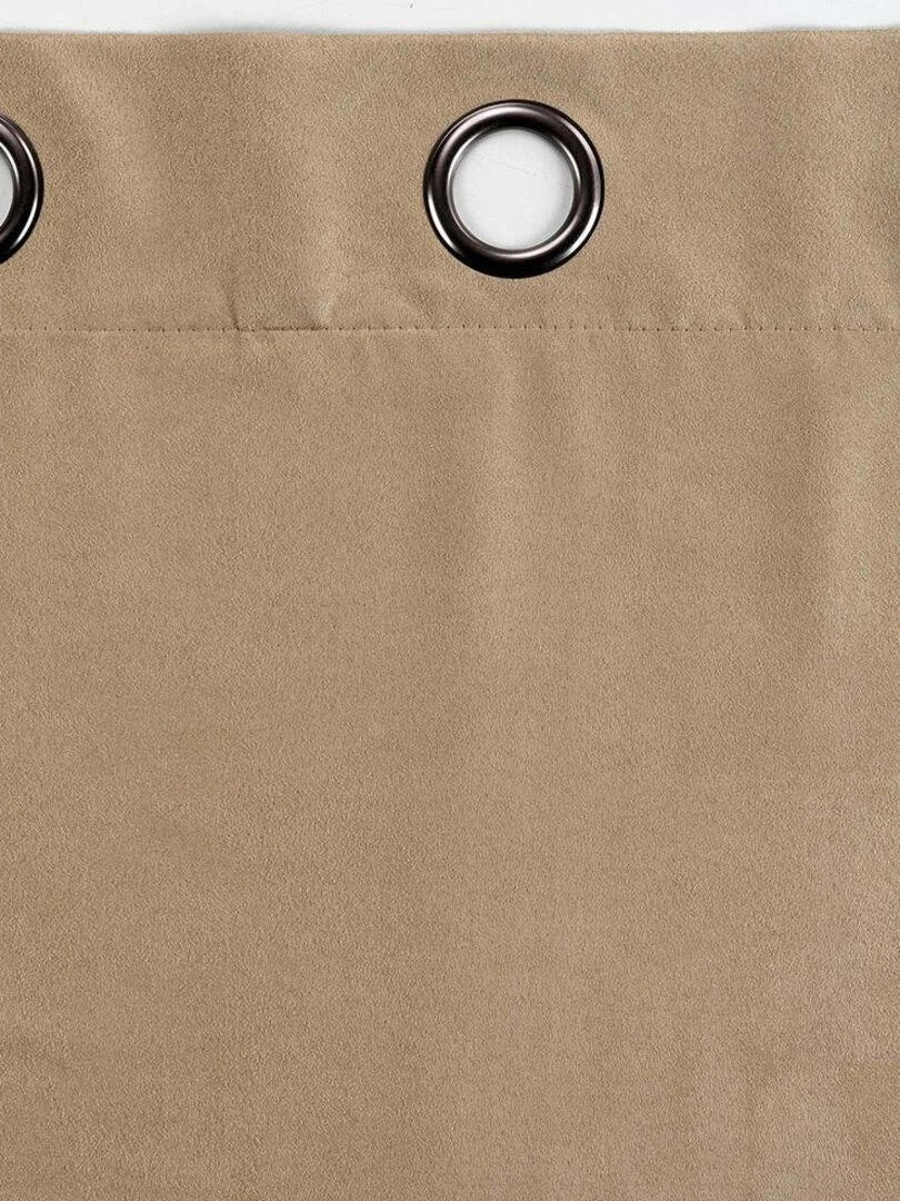 Lot de 2 rideaux Sultane   Beige