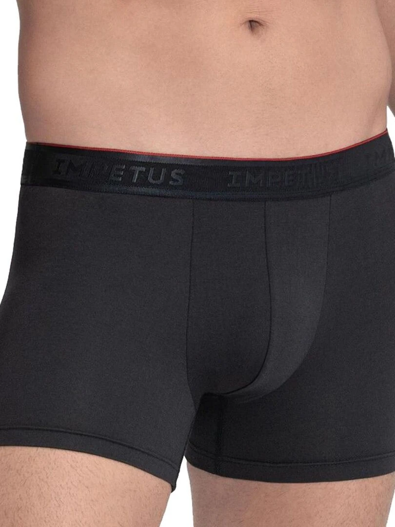 Lot de deux boxers coton et modal Kuriso   Bleu