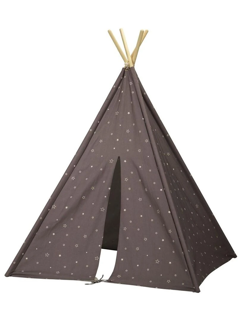 Tipi en toile en coton gris   SAUTHON   N/A