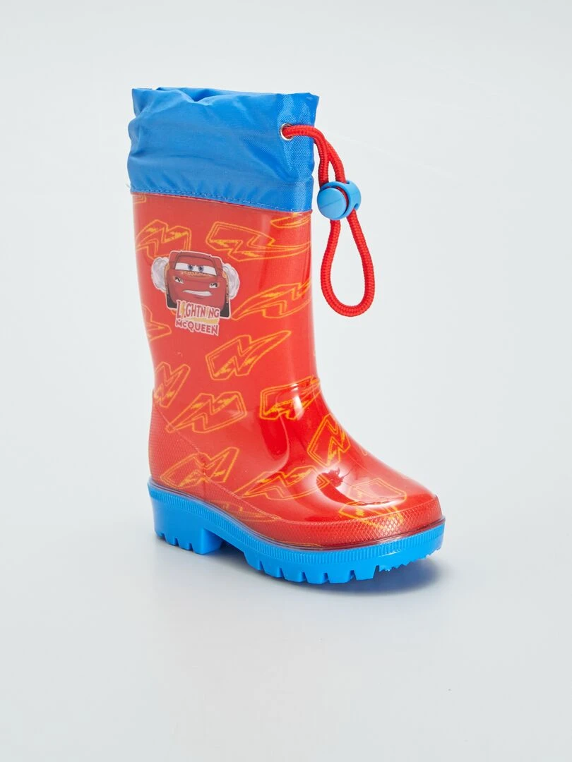 Bottes de pluie 'Cars' 'Disney' 'Pixar' Rouge