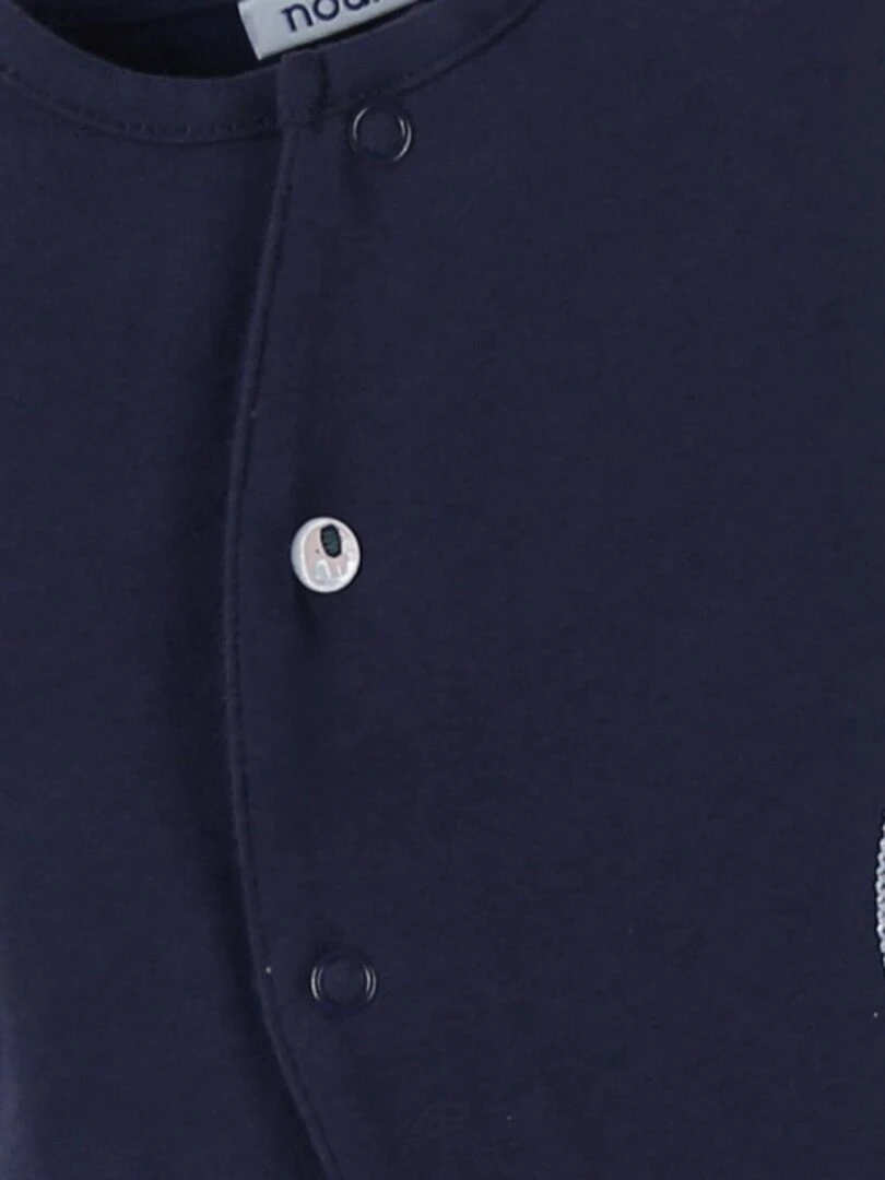 Combishort éléphant en jersey  indigo   Noukie's   Bleu