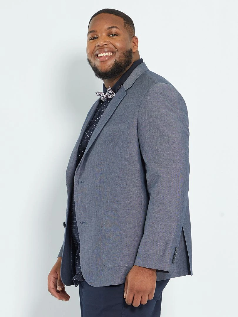 Veste de costume regular   bleu noir