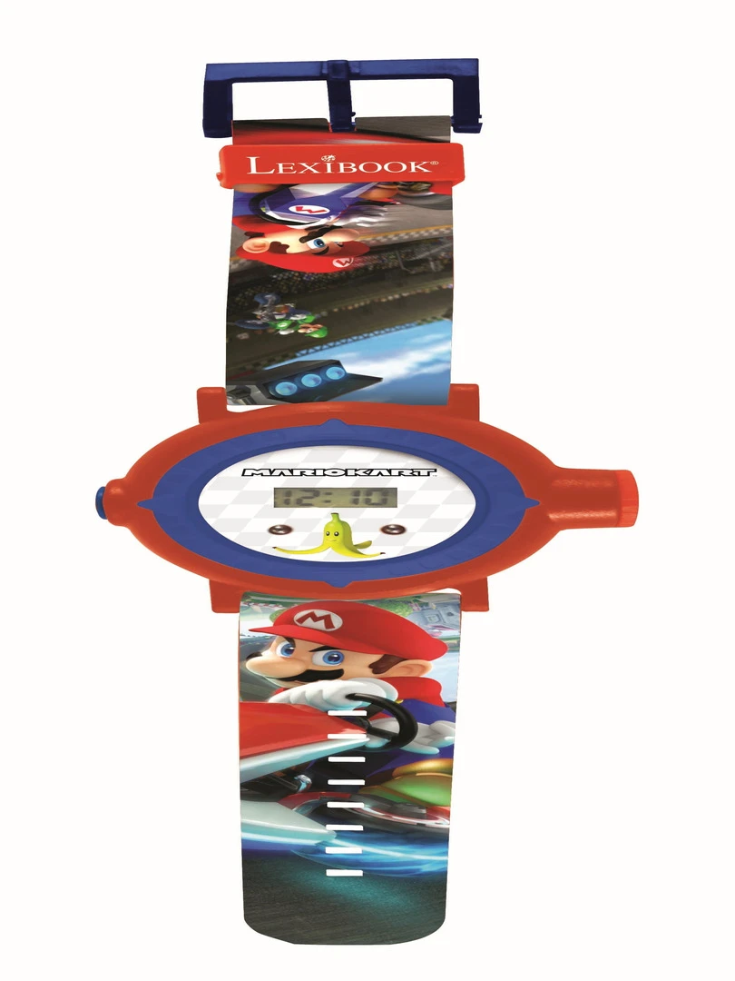 Montre Digitale Avec Projection De 20 Images Design Mario Kart   N/A
