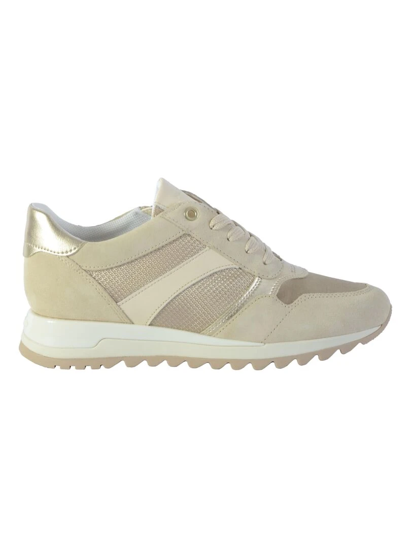 Basket Cuir Geox Tabelya Beige