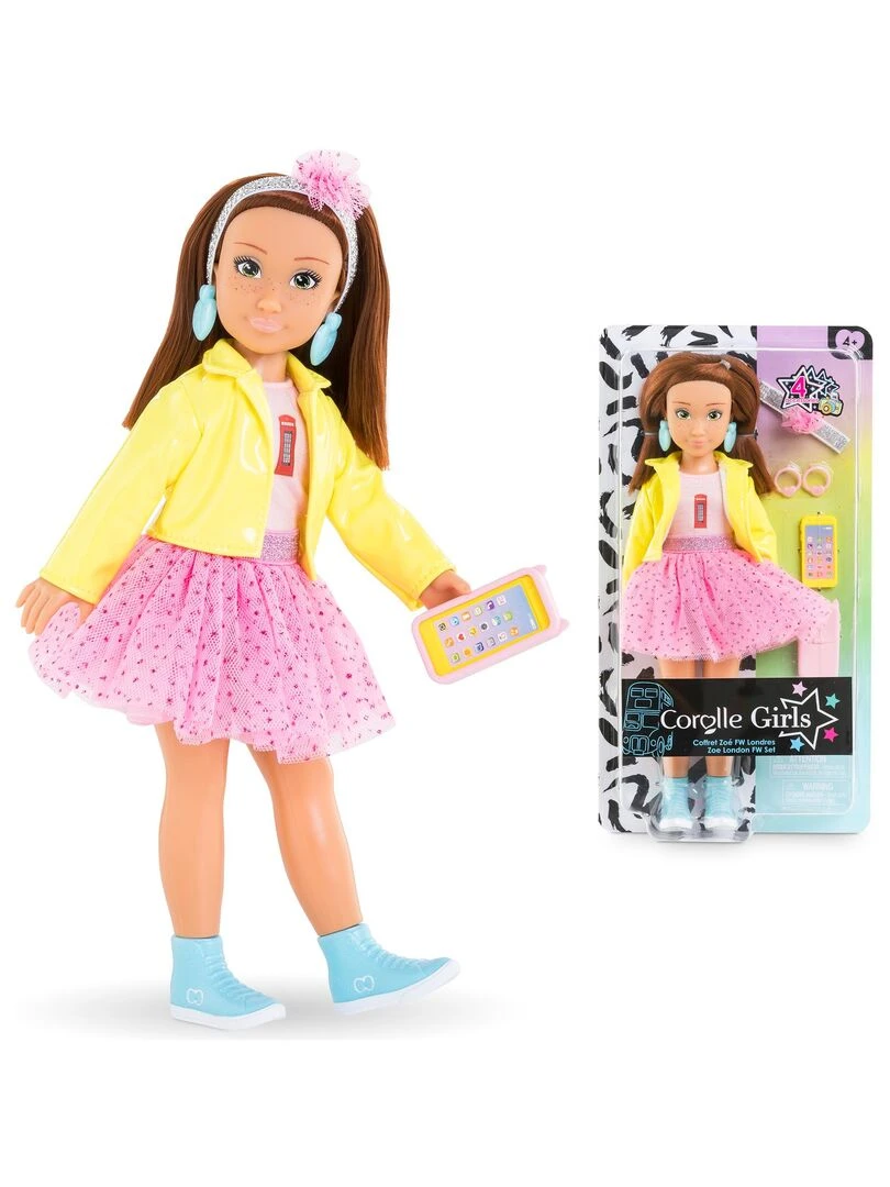 Coffret Poupée Corolle Girls Zoé Fashion Week Londres N/A