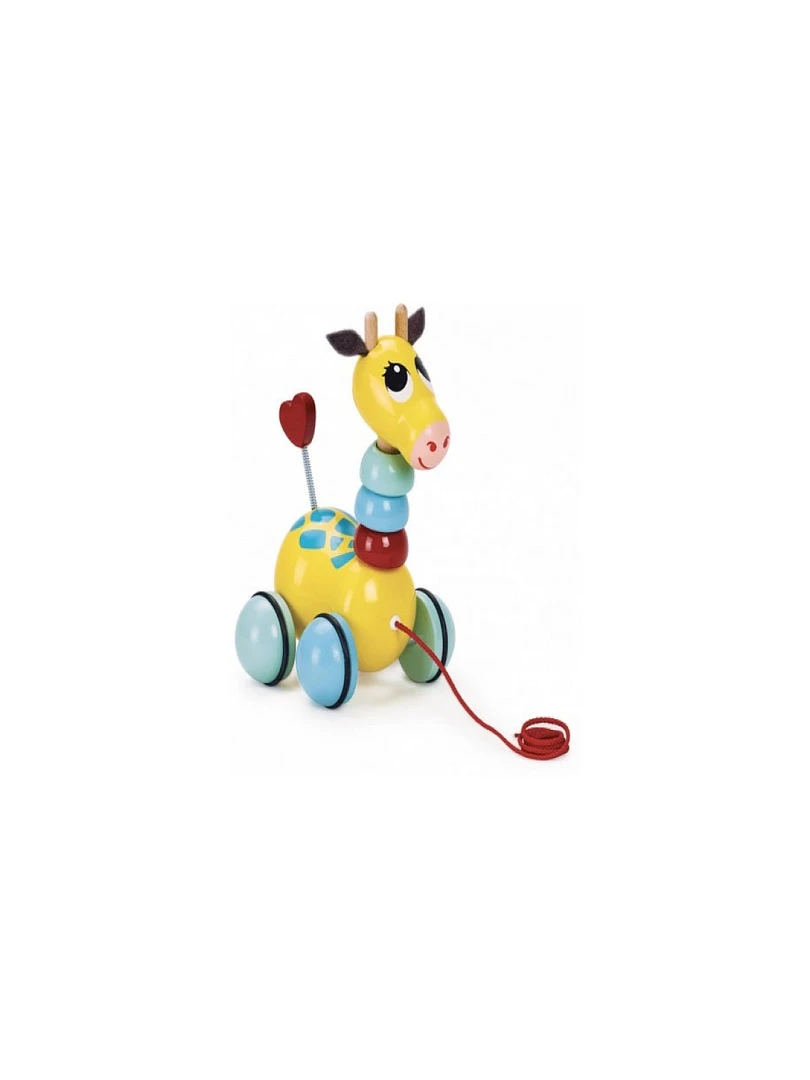 Flip Flap La Girafe En Bois A Tirer N/A