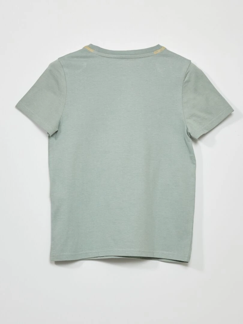 T shirt à manches courtes   Bleu