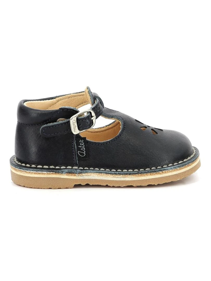 Salomés Cuir Bimbo Bleu marine