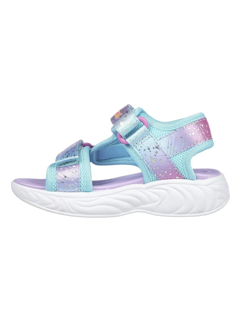 Sandales à Scratch Enfant Skechers Majestic Bliss Multicolore