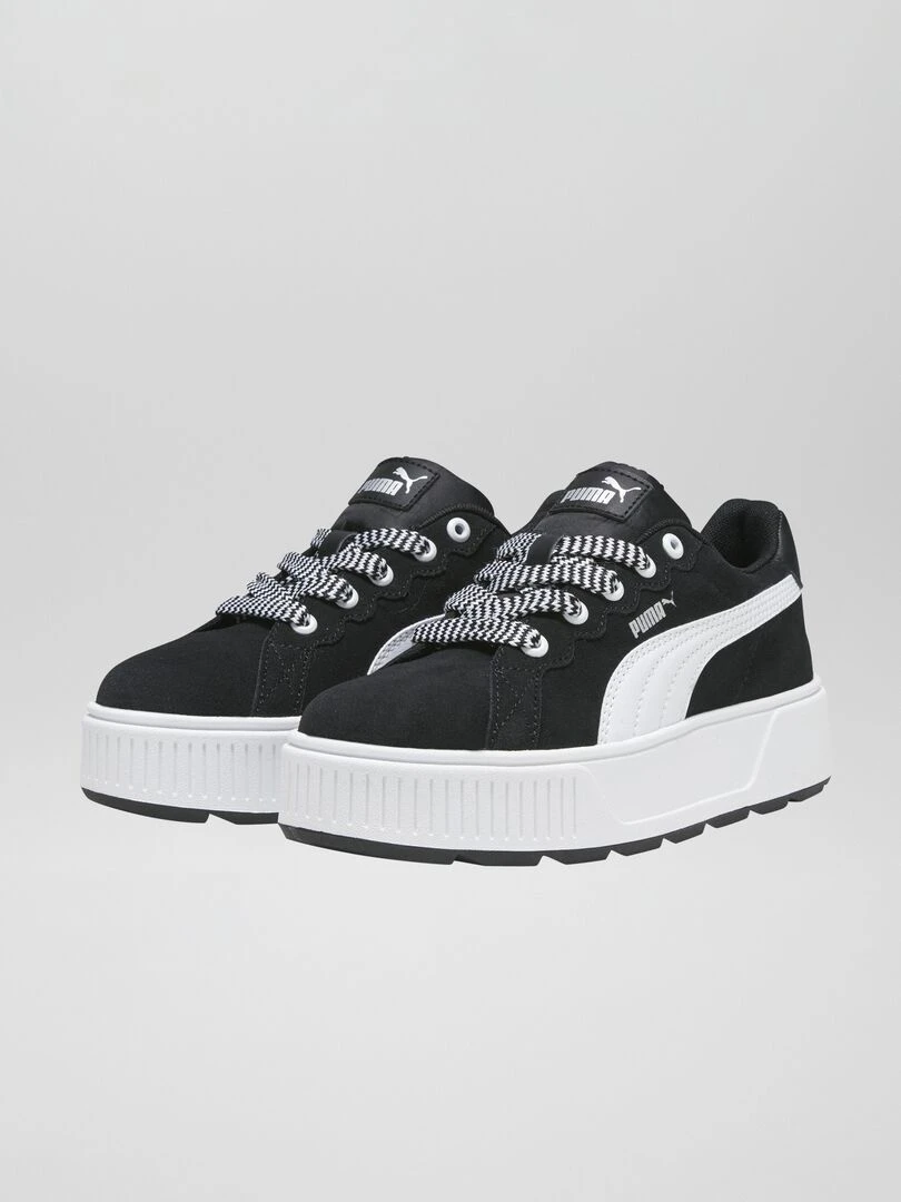 Baskets 'Puma' 'Karmen' semelles épaisses Noir