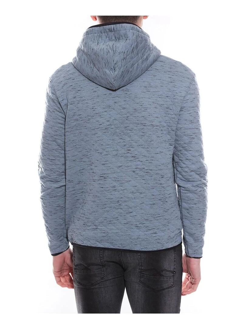 Sweat capuche zippé WANTOS Bleu