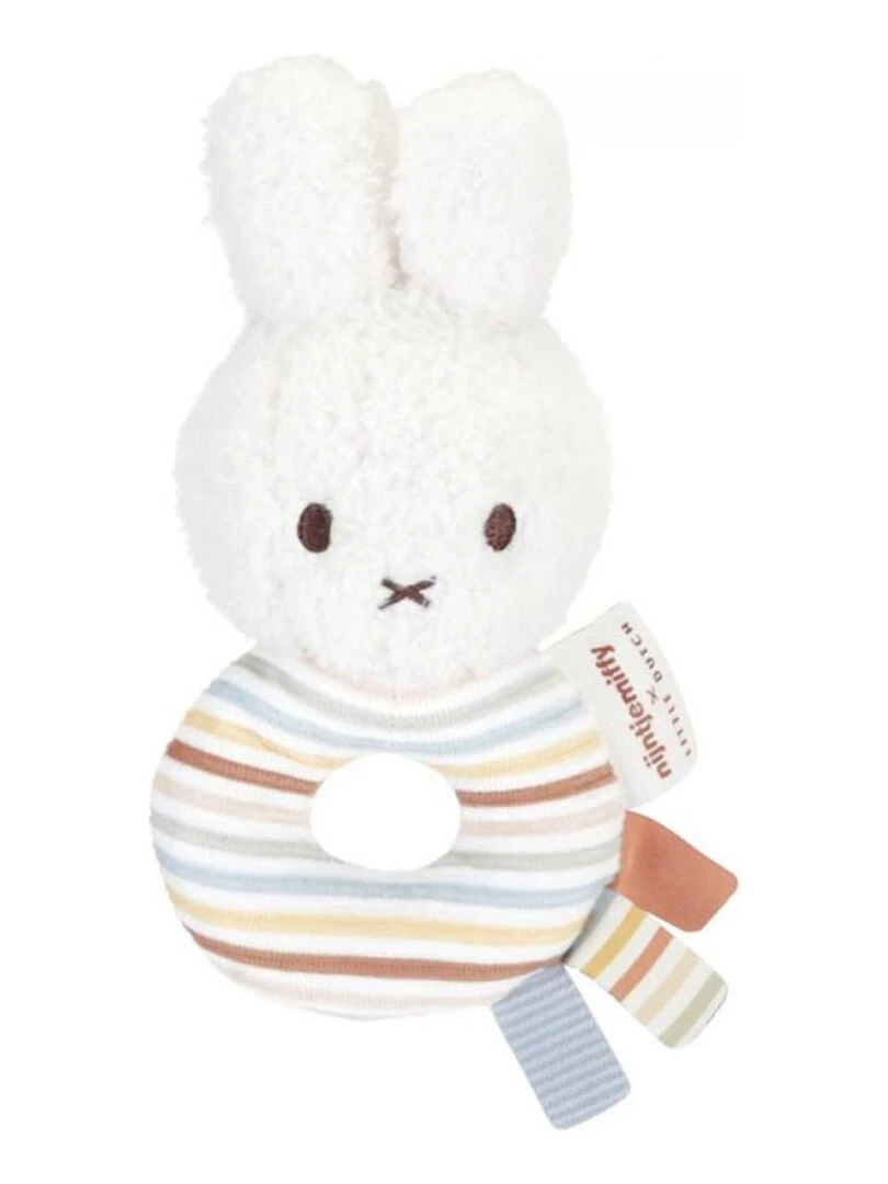 Hochet Miffy en tissu Vintage Sunny Stripes N/A