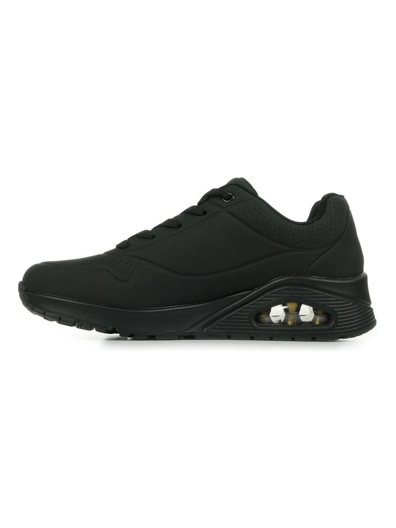 Baskets Skechers Uno Golden Heart   Noir Doré
