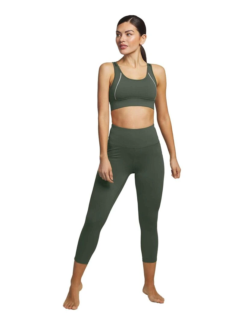 Legging court de sport Tech ST5   Vert