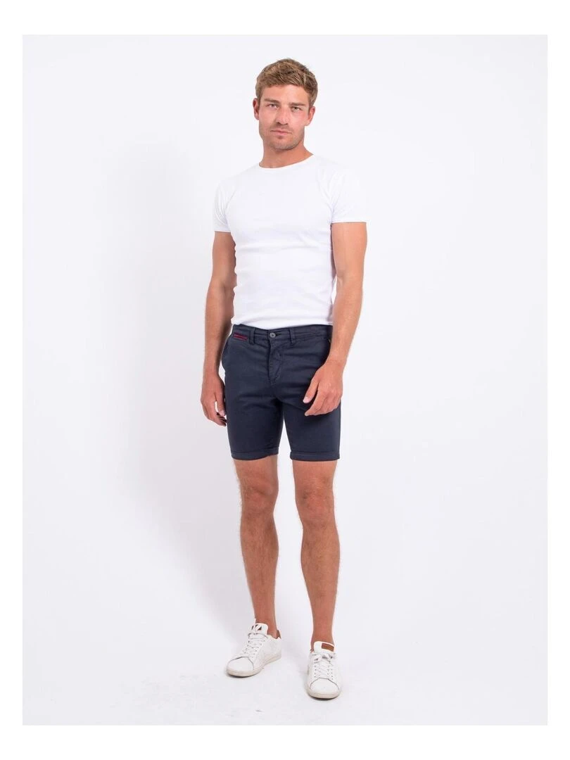 Bermuda chino BERKLARO   Bleu marine