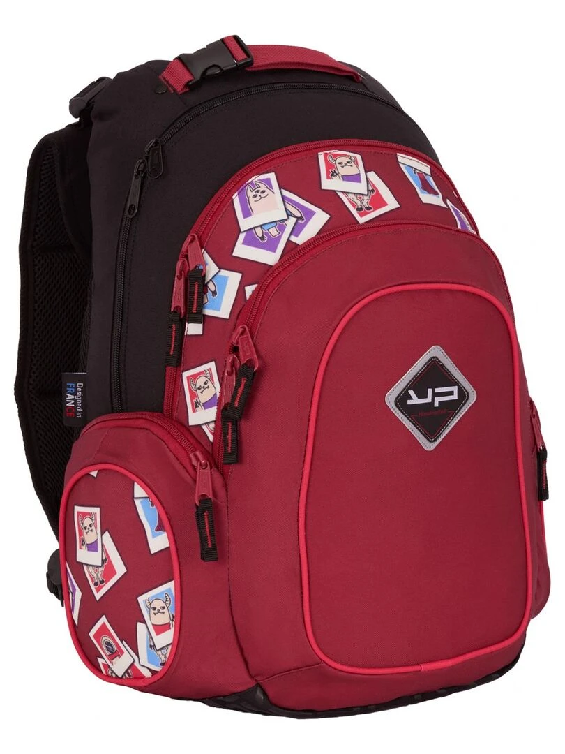 BODYPACK Sac à dos recyclé dos réglable Insta Rouge Rouge